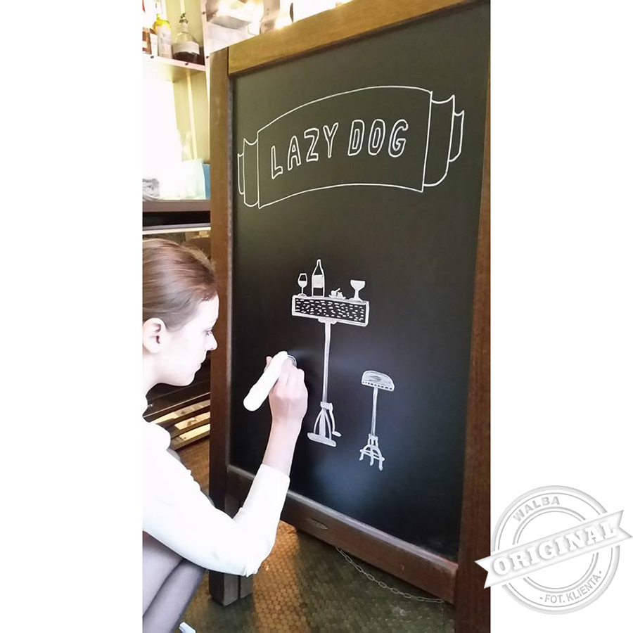 Zobacz model potykacza, który kupiła Restauracja & Bar LAZY DOG z Warszawy