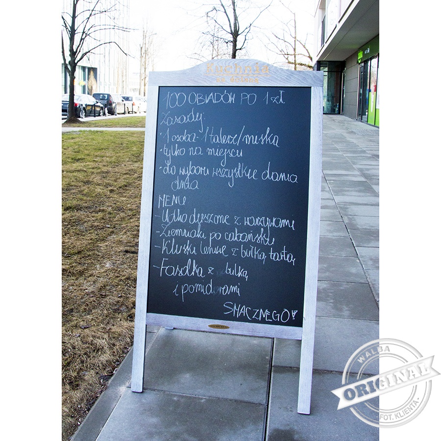 Zobacz potykacz który kupiła Restauracja KUCHNIA ZA ŚCIANĄ z Warszawy