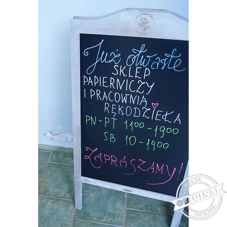 Zobacz potykacz który kupił sklep papierniczy i pracownia rękodzieła MOJE PAPIEROWE LOVE