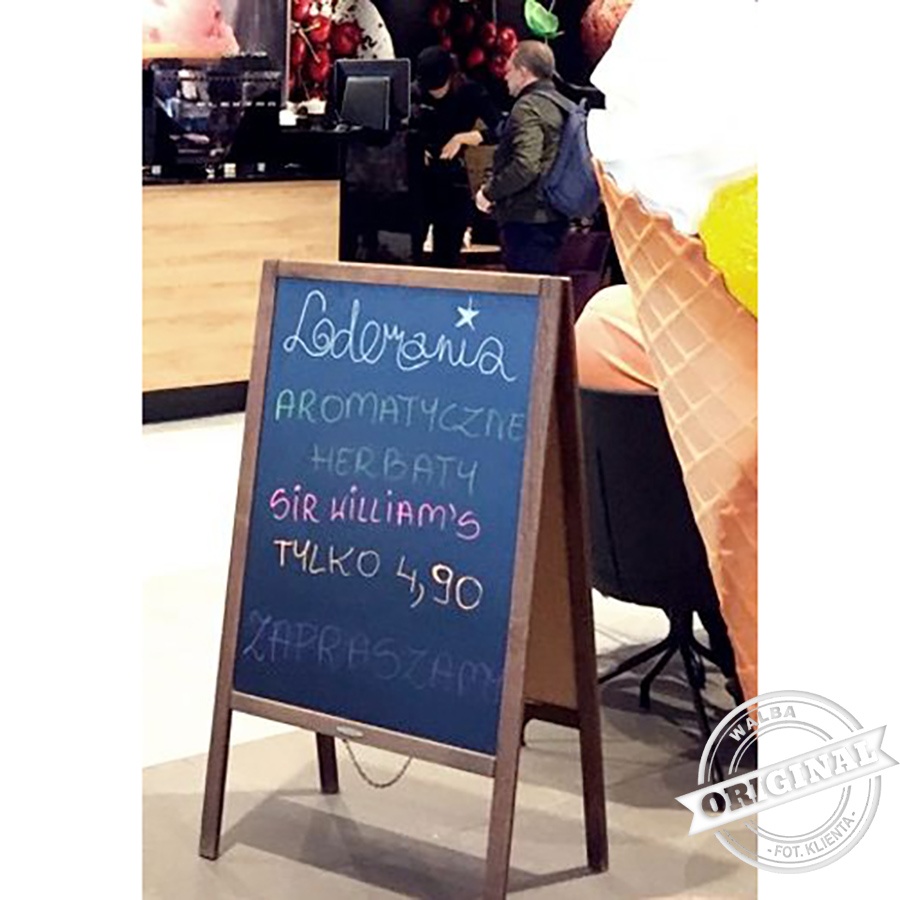 Zobacz potykacz który kupiła lodziarnia LODOMANIA z Radomia