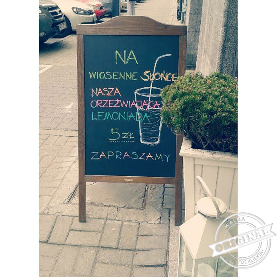 Zobacz potykacz który kupiła kawiarnia DOM CHLEBA w Warszawie