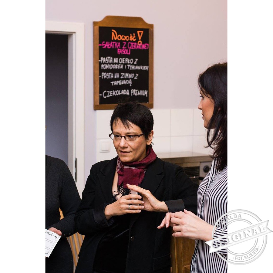 Zobacz model tablicy kredowej, którą kupił SKLEP Z DESERAMI A NOUCHE z Warszawy