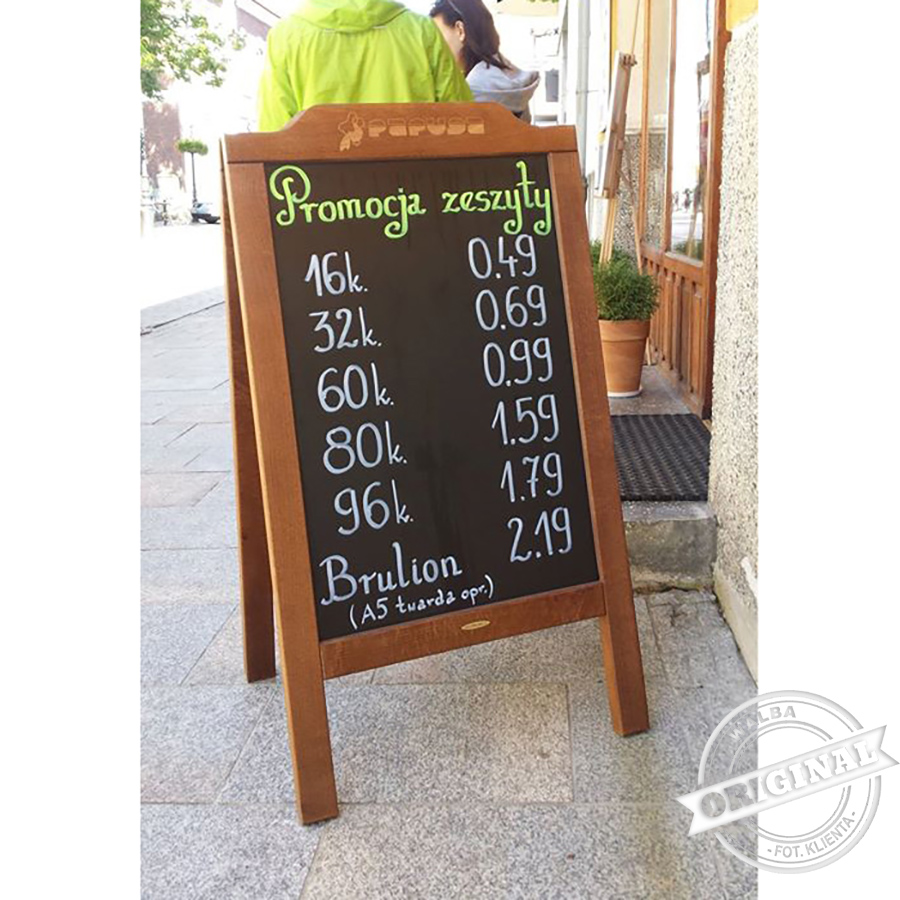 Zobacz potykacz który kupił sklep papierniczy PAPAUGA w Krośnie