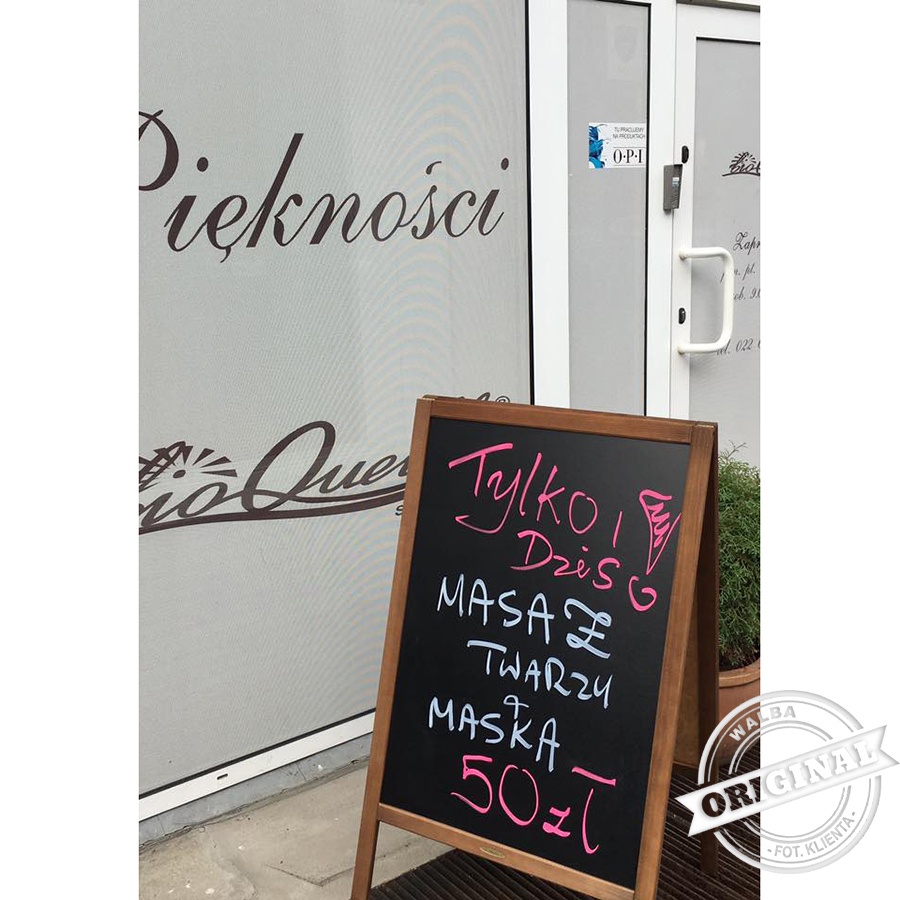 Zobacz potykacz który kupił Salon Piękności BioQuell w Warszawie