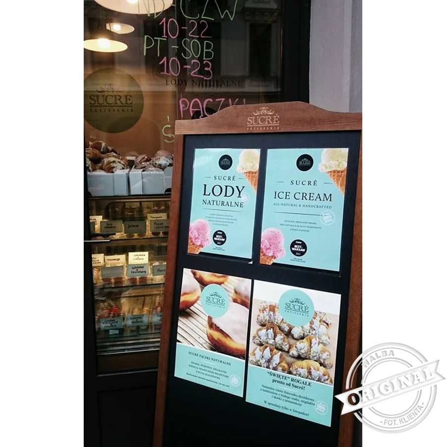 Zobacz model potykacza, który kupiła lodziarnia SUCRE w Warszawie