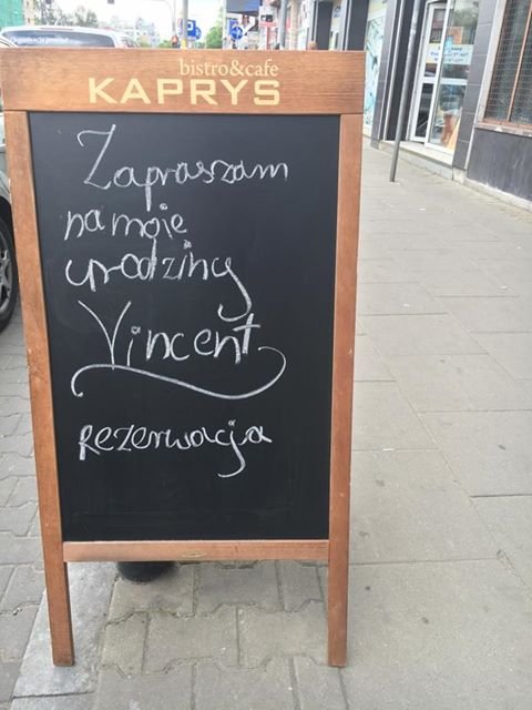 Potykacz od WALBA Bistro Kaprys w Warszawie