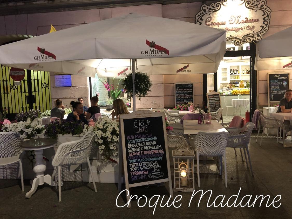 Zobacz potykacz który kupiła restauracja Croque Madam w Warszawie