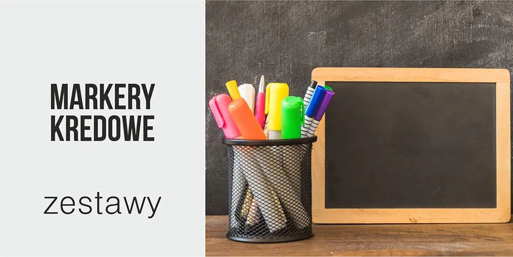 Markery kredowe w zestawach - zobacz ofertę WALBA