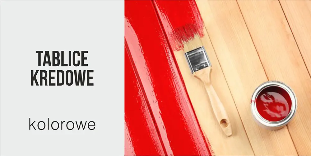 Tablice kredowe kolorowe - zobacz ofertę producenta WALBA
