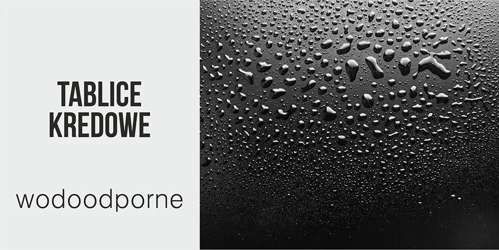 Tablice kredowe wodoodporne - zobacz ofertę producenta WALBA