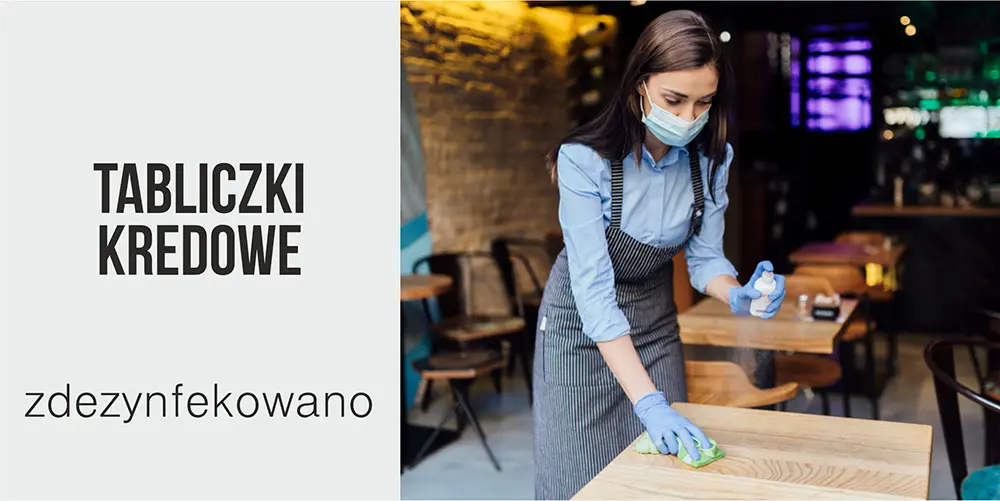 Tabliczki kredowe zdezynfekowano - zobacz ofertę producenta WALBA