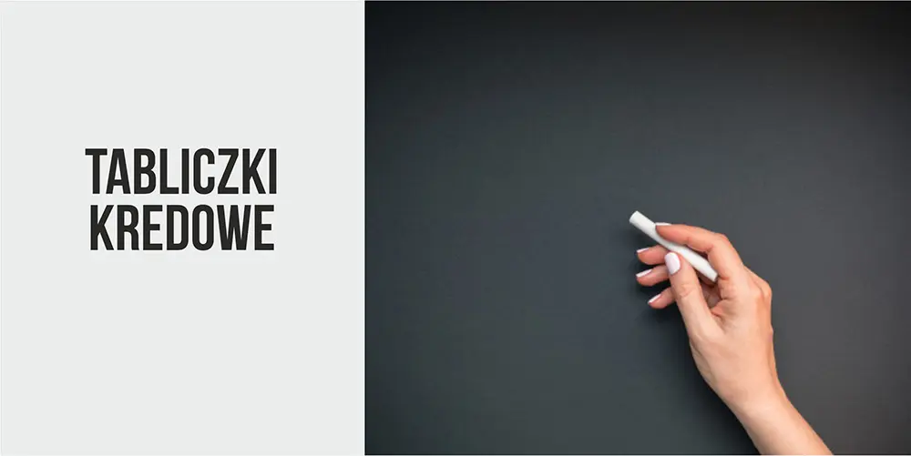 Tabliczki kredowe - zobacz ofertę producenta WALBA