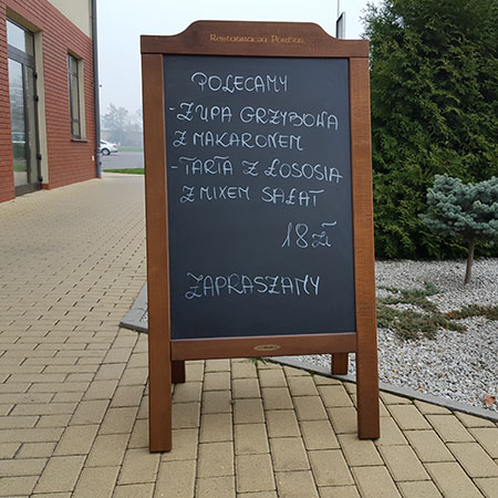 Potykacz dla HOTELU PORTIUS Krosno