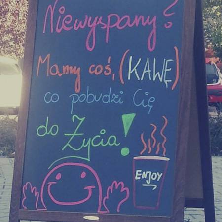 Potykacz reklamowy dla Cukierni Domowej Wrocław