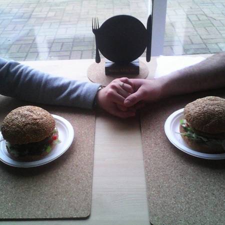 Tabliczka kredowa dla restauracji VEGE STACJA Gdańsk