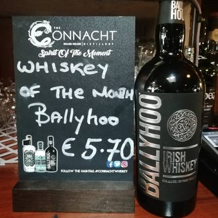 Tabliczka kredowa dla CONNACHT HOTEL Irlandia