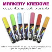 DUŻY POTYKACZ REKLAMOWY Z TABLICĄ KREDOWĄ 160x72cm 