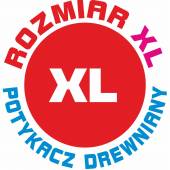 DUŻY POTYKACZ REKLAMOWY Z TABLICĄ KREDOWĄ 160x72cm 