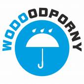 Jednostronny - wodoodporny potykacz drewniany z tablicą kredową LODY GAŁKOWE - 148,5x83cm rama różowa