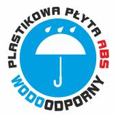 Jednostronny - wodoodporny potykacz drewniany z tablicą kredową LODY WŁOSKIE - 152x60cm rama różowa