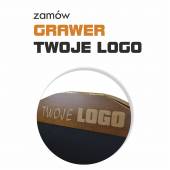 BARDZO DUŻA TABLICA KREDOWA w drewnianej ramie do zawieszenia w pionie - falista listwa górna z możliwością wygrawerowania logo 60x91,5 cm