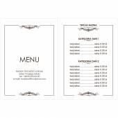 SZABLON MENU - PROJEKT KARTY DAŃ CLASIC 1