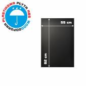 WODOODPORNA TABLICA KREDOWA Z PLASTIKOWEJ PŁYTY ABS - 82 cm x 55 cm